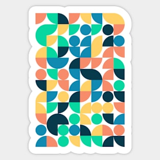 Rich Look Pattern - Shapes #17 Sticker